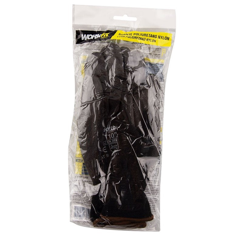 Polyurethane/nylon gloves