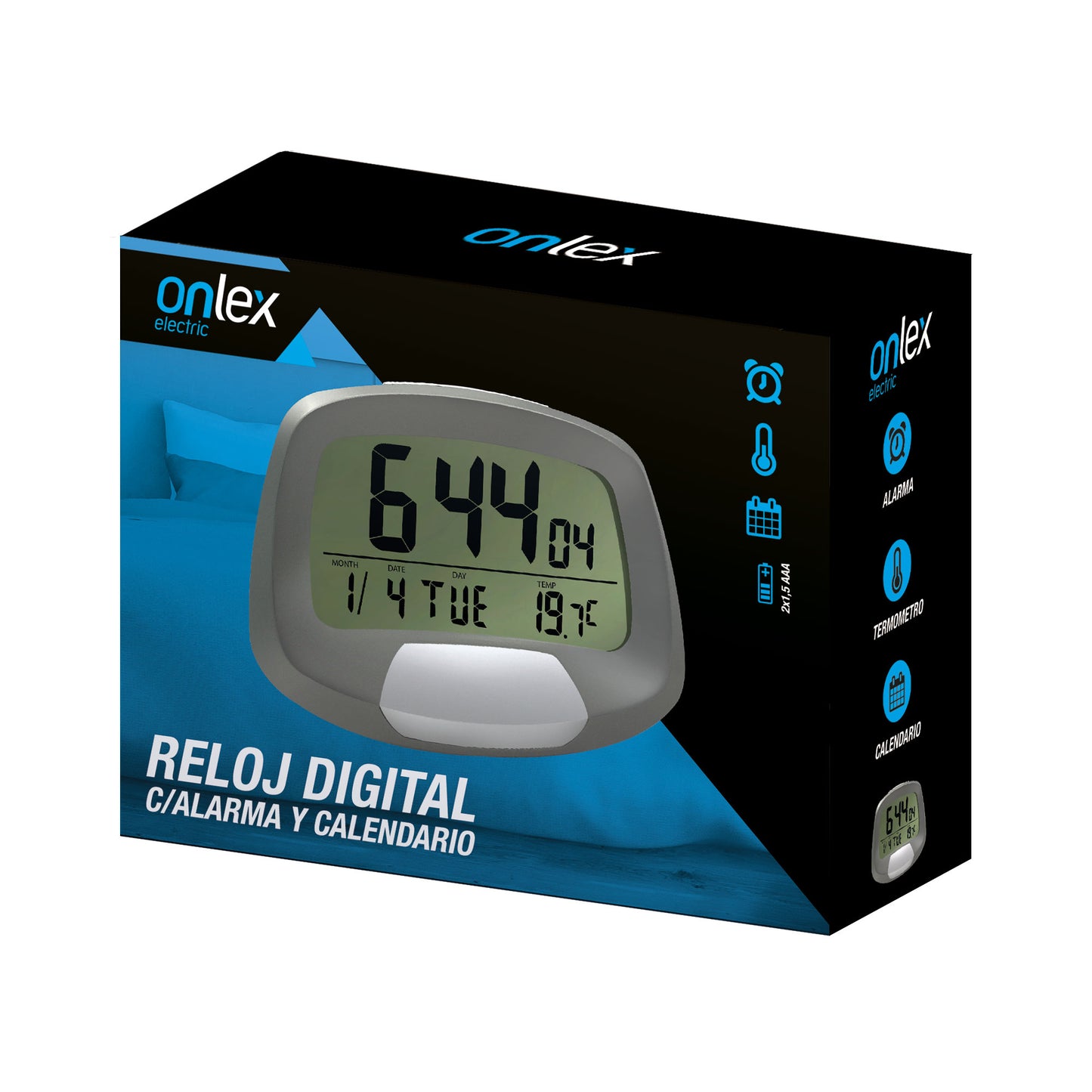 Digital alarm clock