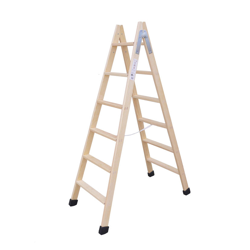 Wooden ladder