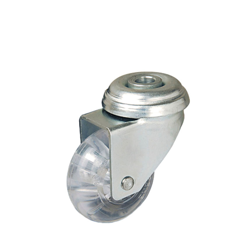 Polyurethane wheel, clear
