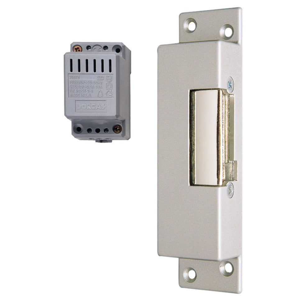 Door opener (12V) surface mounted with release button