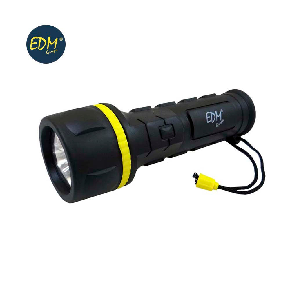 Rubber flashlight