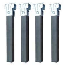 Bed base legs