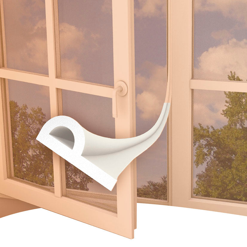 White weatherstripping