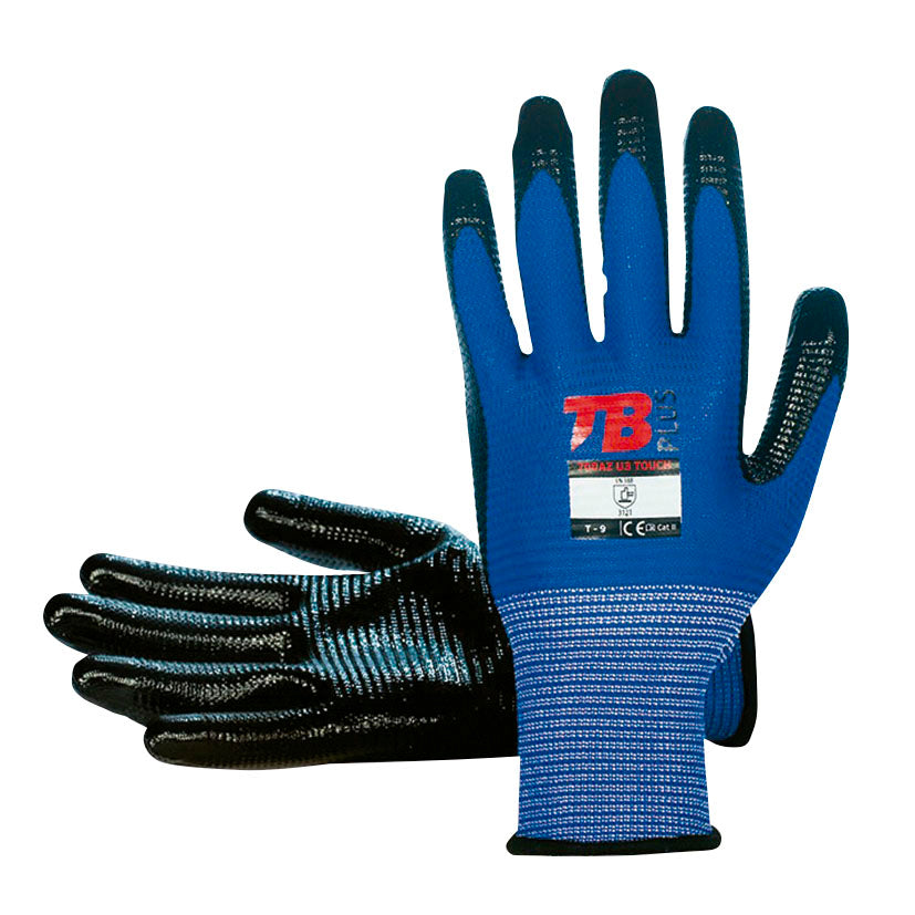 Poly/nitrile glove.