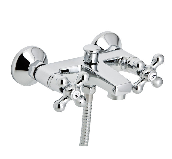 Single-lever bath mixer