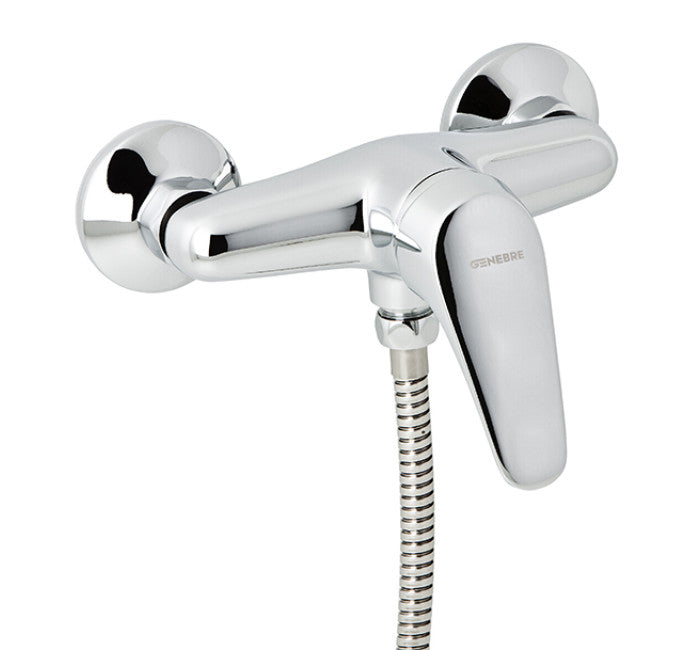 Single-lever shower mixer