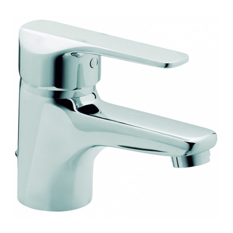 Single-lever basin mixer