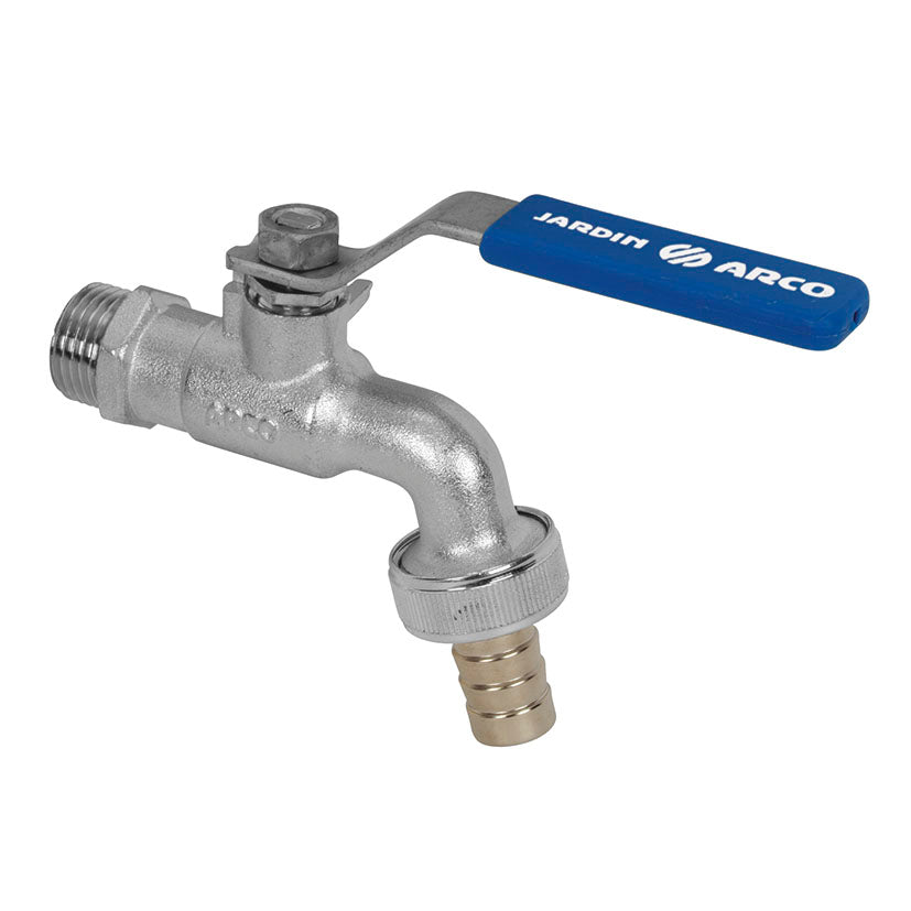 Curved faucet