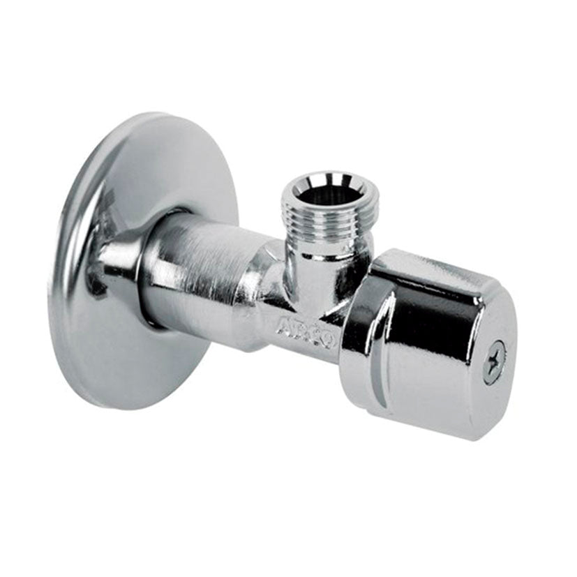 Angle stop valve w/o handle 1/2x3/8"