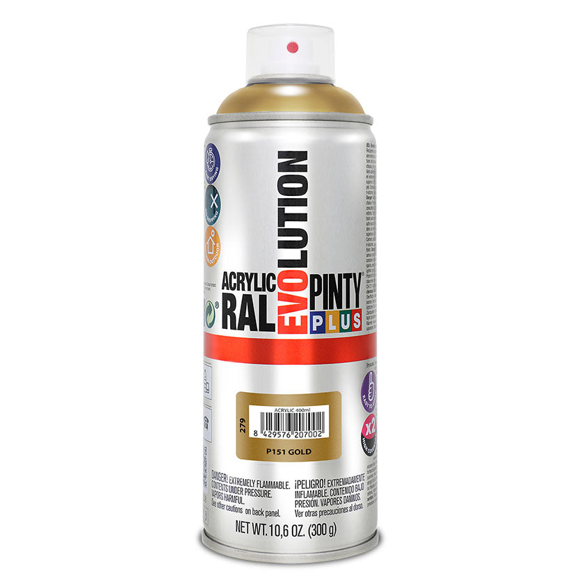 Acrylic spray paint