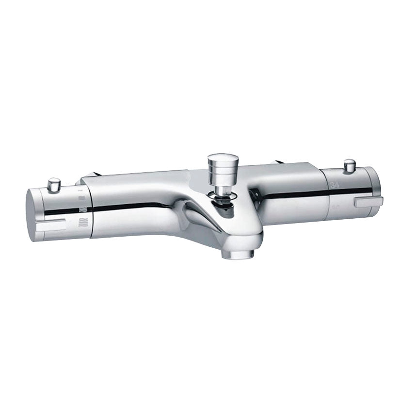 Thermostatic mixer with thermostat