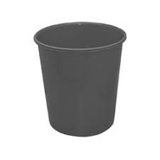 Plastic wastebasket