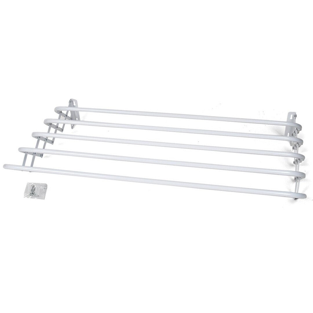 Wall-mounted drying rack