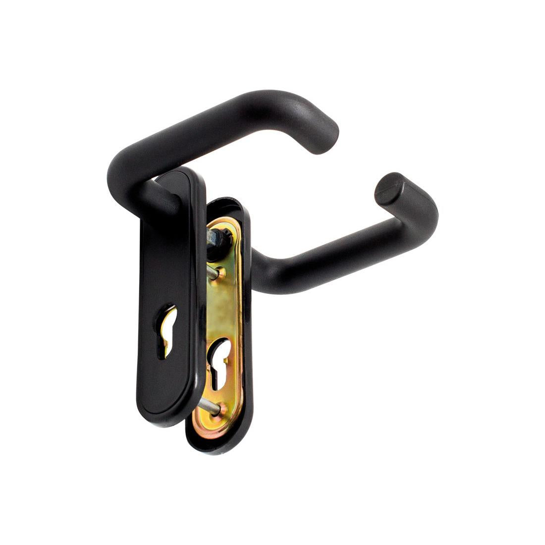 Fire-rated handles