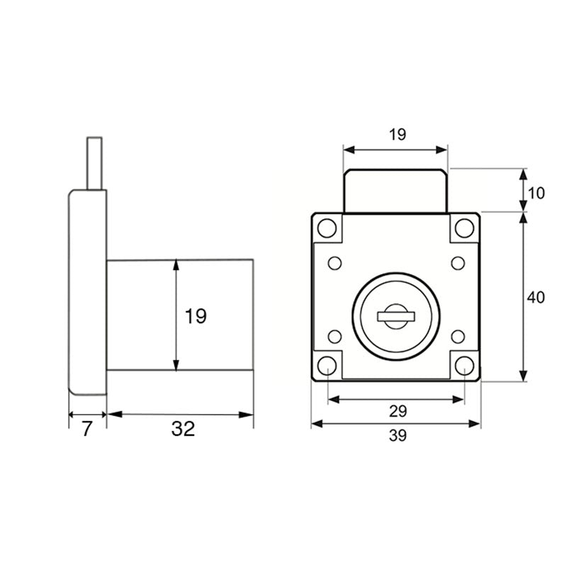 Cabinet lock