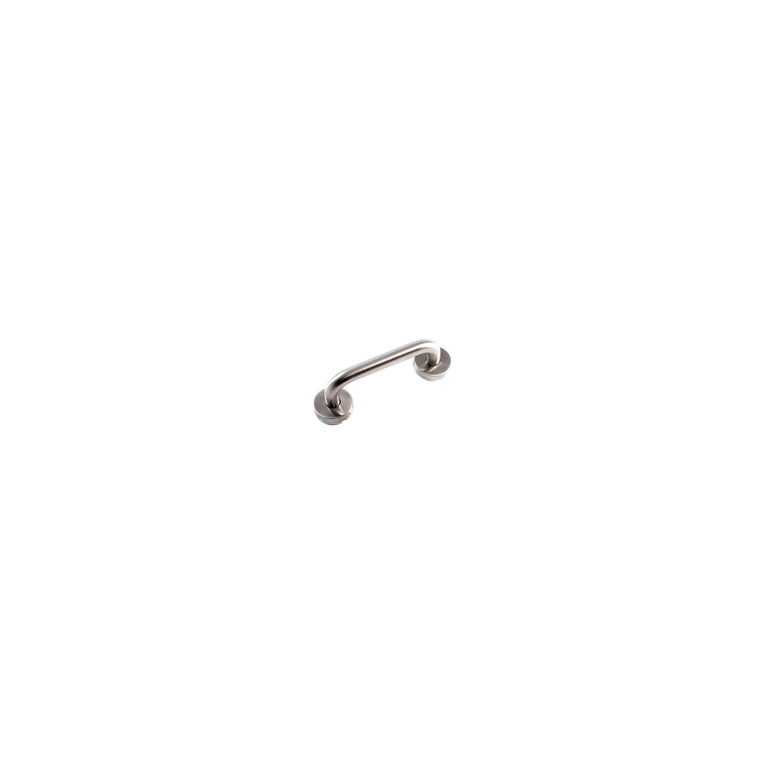Rose handle on backplate