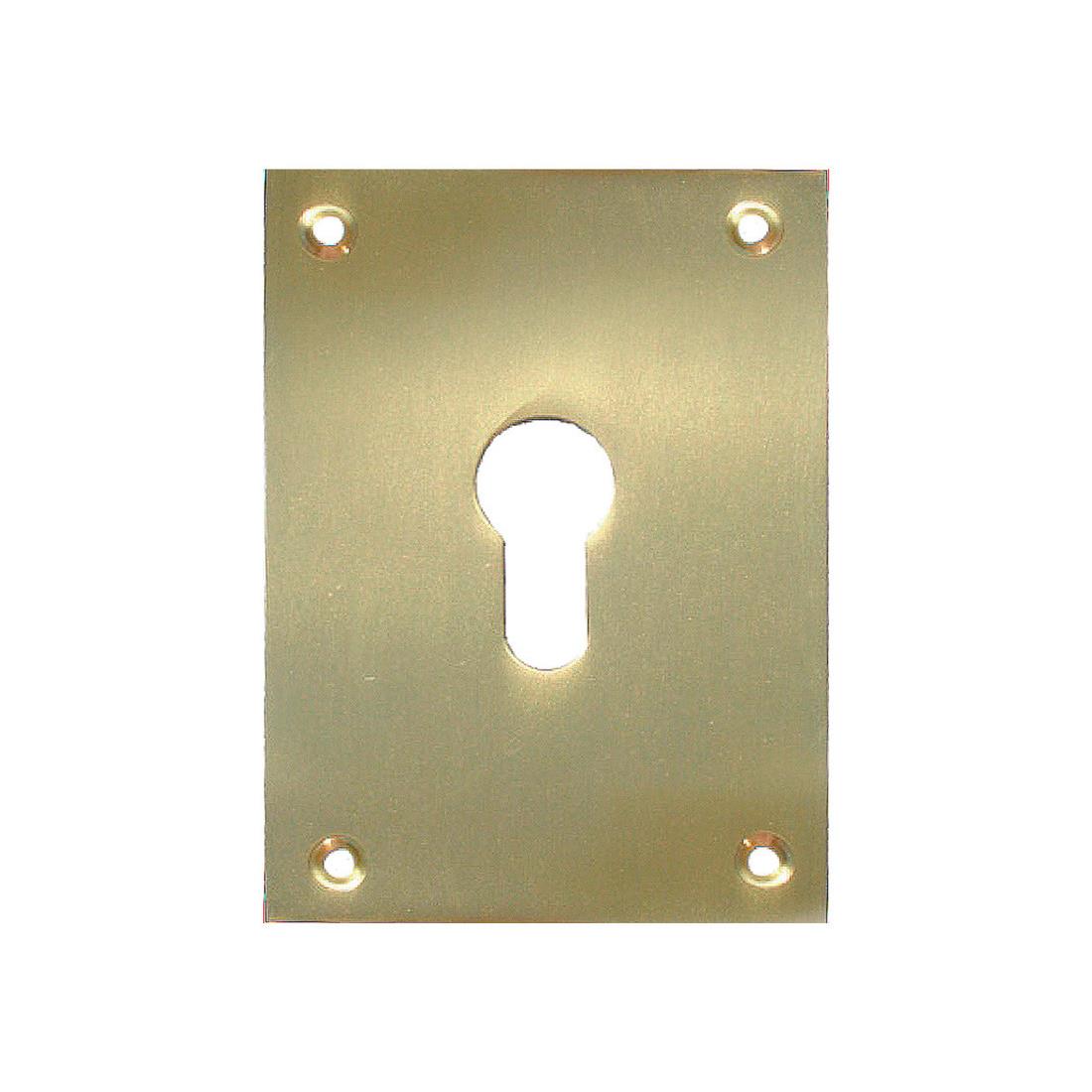 Keyhole cover plate