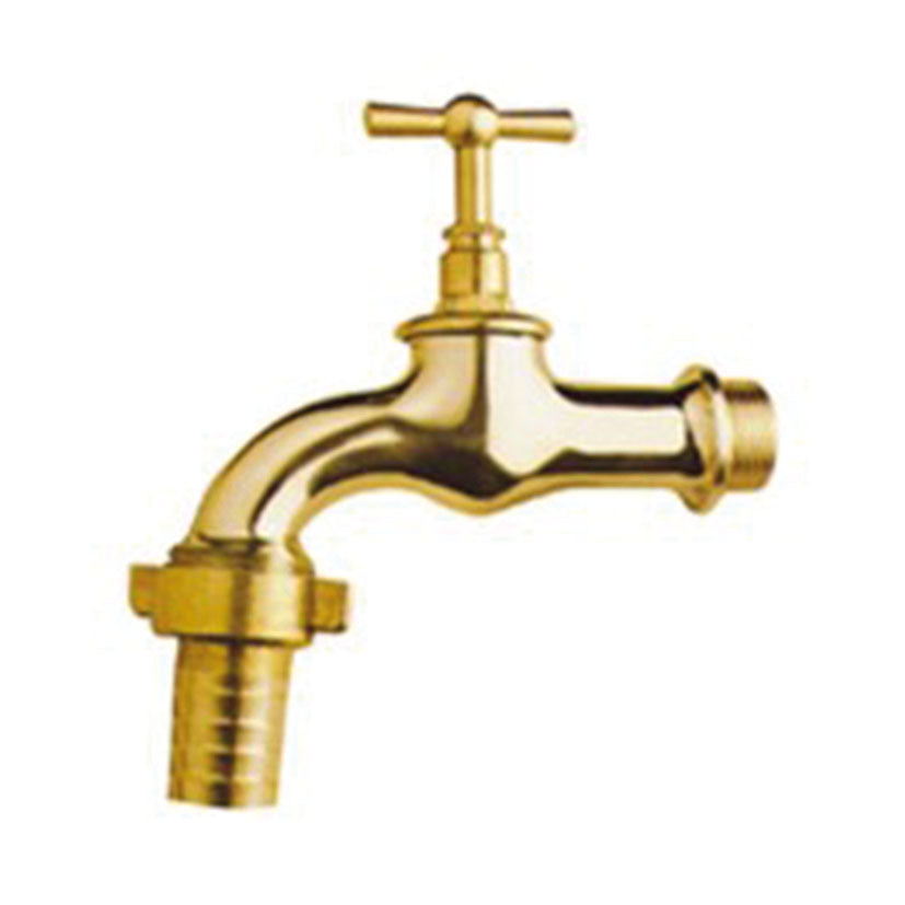 Curved faucet
