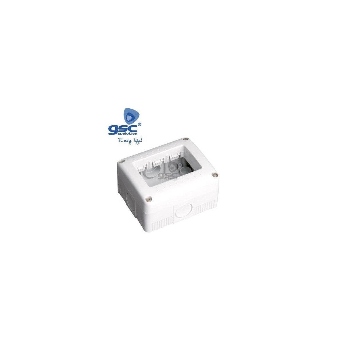 Surface-mounted box
