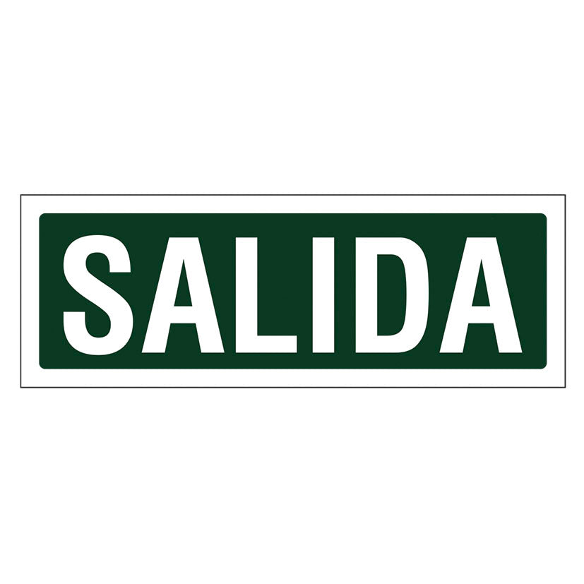'EXIT' sign