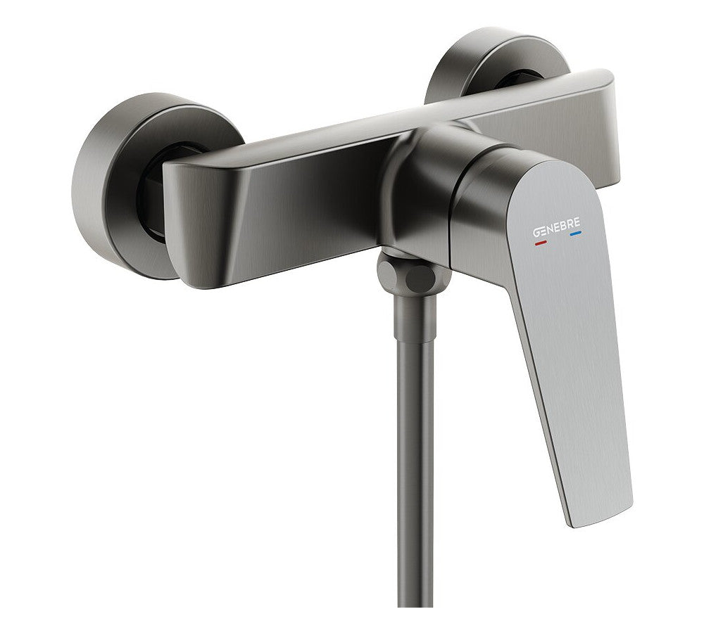 Single-lever shower mixer