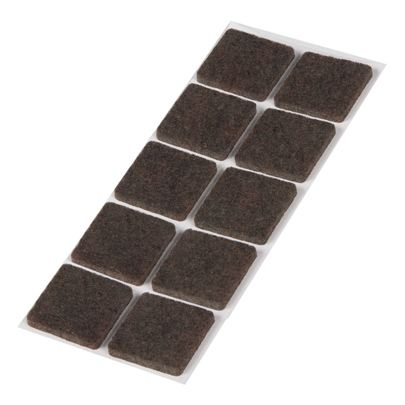 Brown felt.