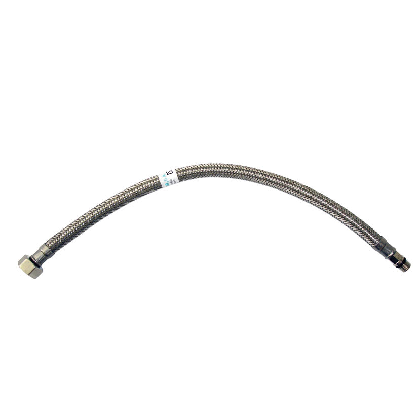 Stainless steel connection.