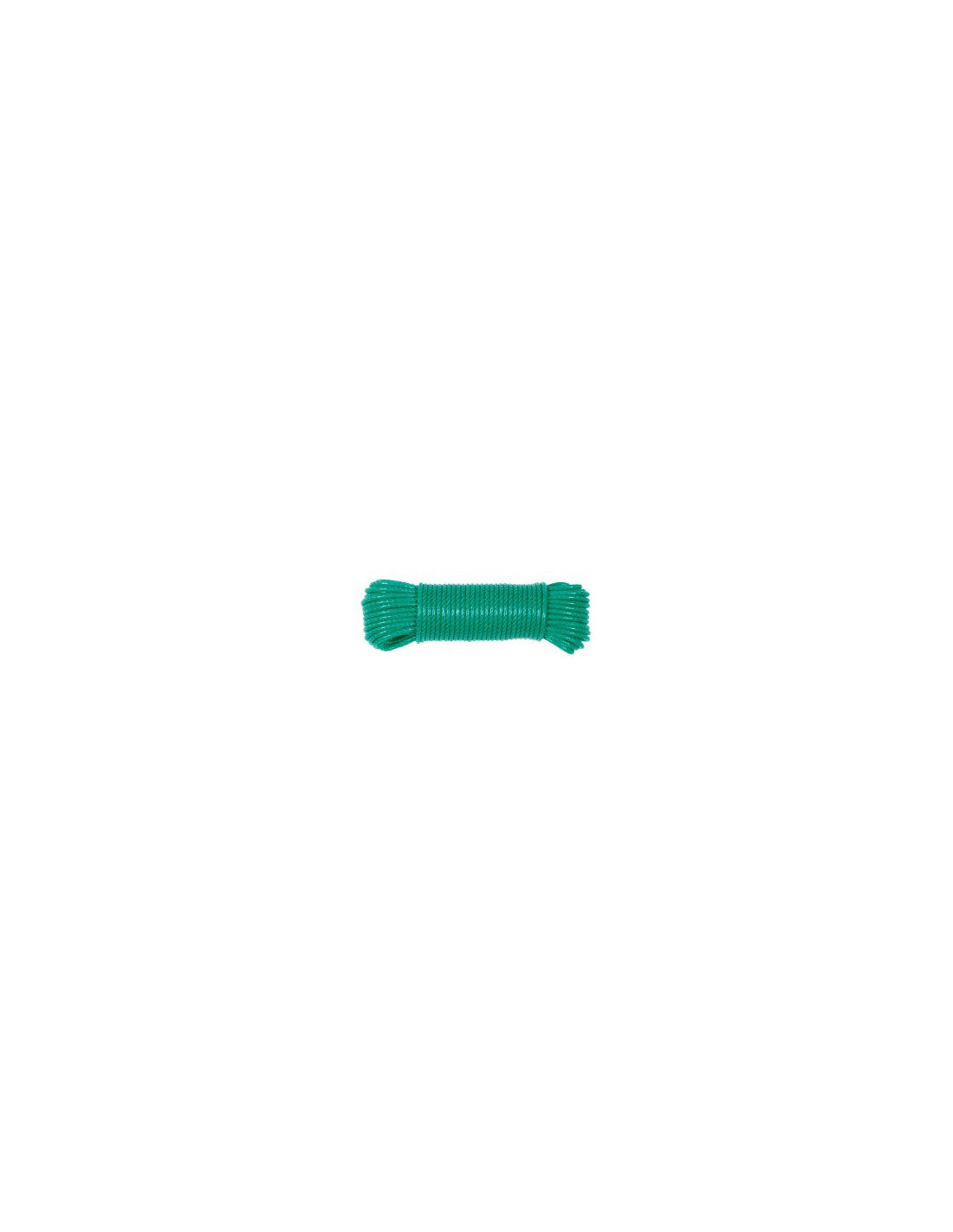 Plastic-coated thread
