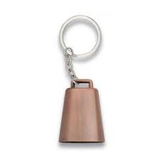 Cowbell Keychain