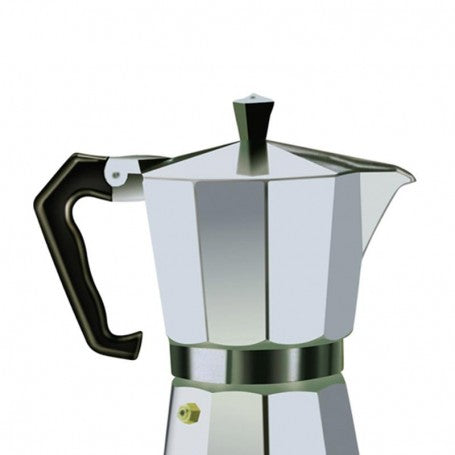 Aluminum coffee maker