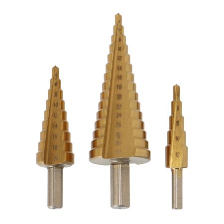 Brocas escalonadas