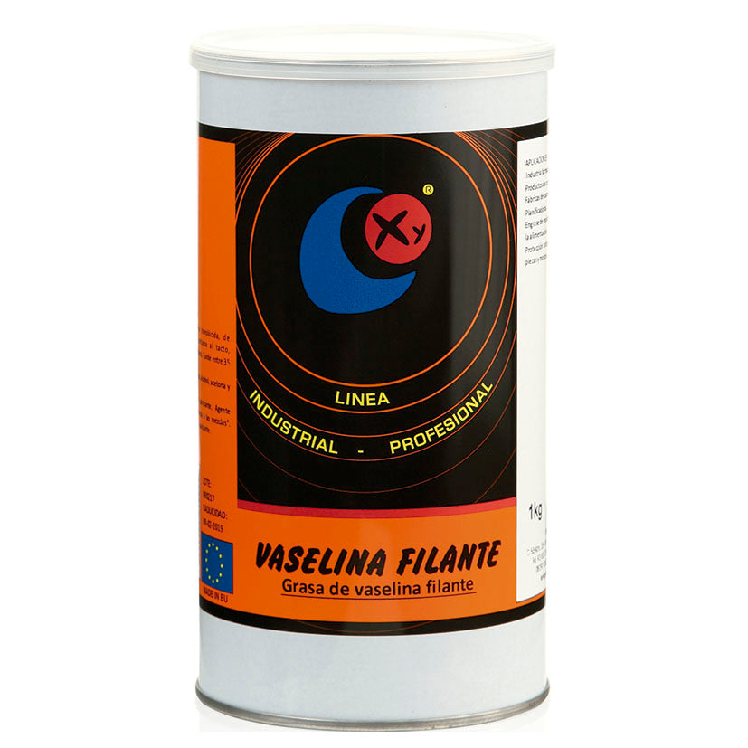 Fibrous petroleum jelly.
