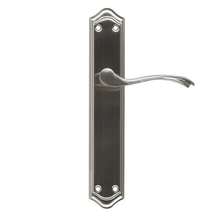 Handle with backplate