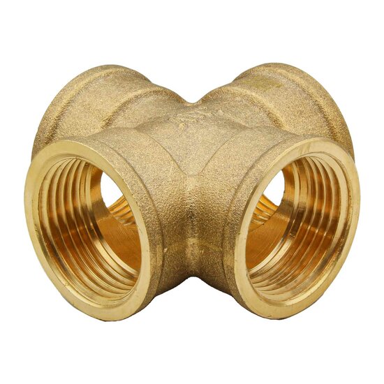 Brass cross