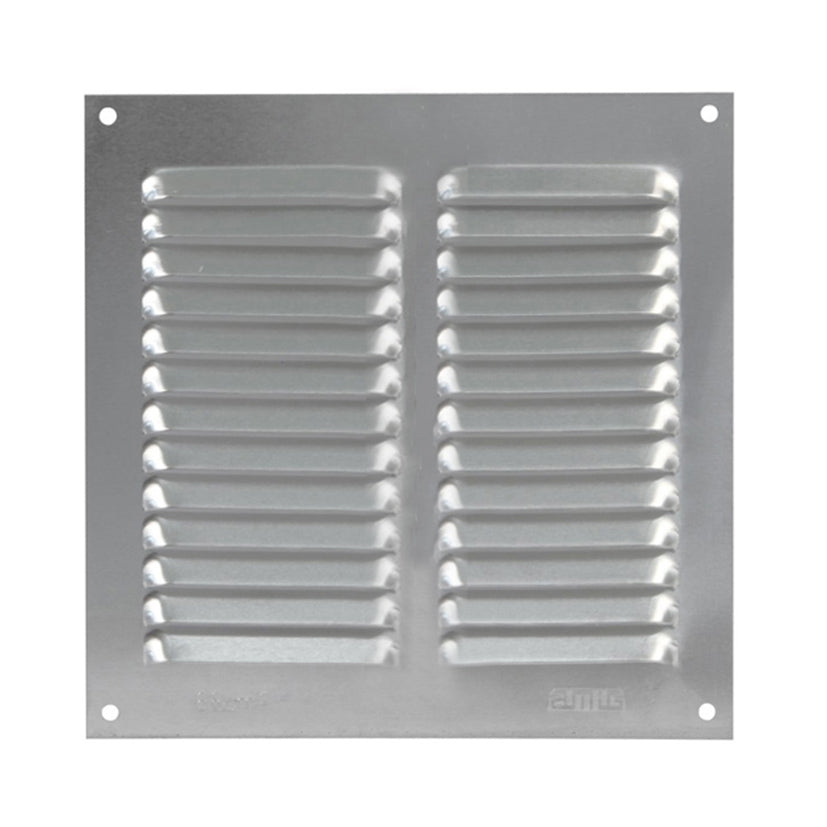 Aluminum ventilation grille without flap 20x20
