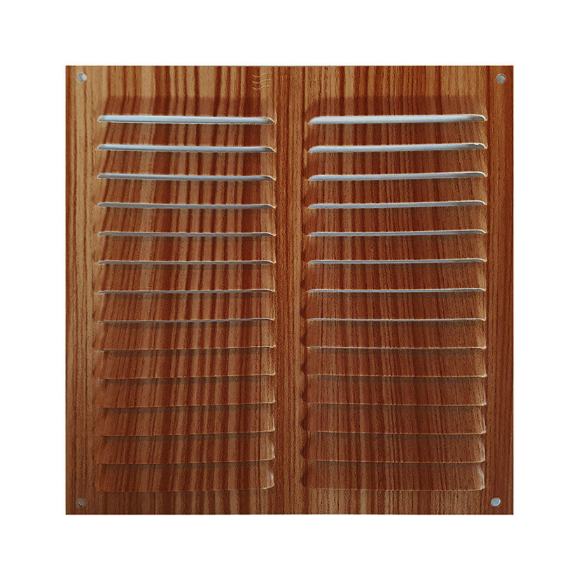 Aluminum vent grill without mesh 20x20