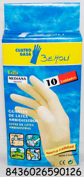 Latex gloves