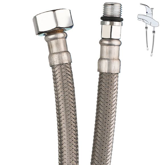 Faucet connector hose