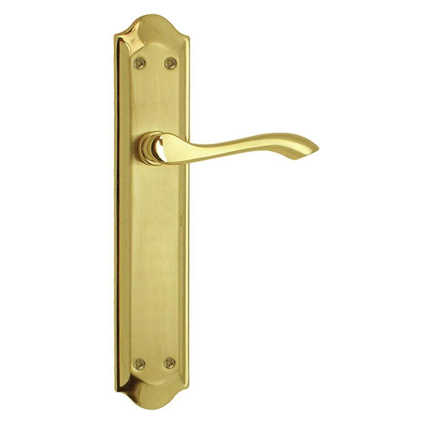 Door handle plate.