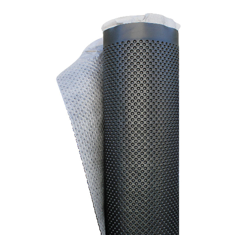 Drainage sheet + geotextile