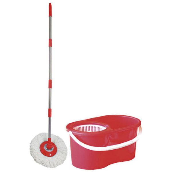 Cubo+fregona rojo
