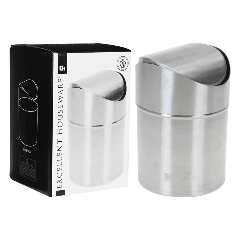 Desktop wastebasket