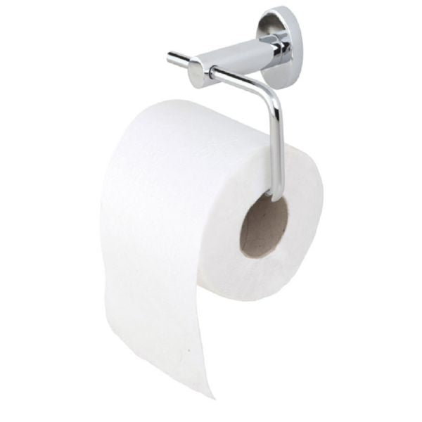 Toilet paper holder without