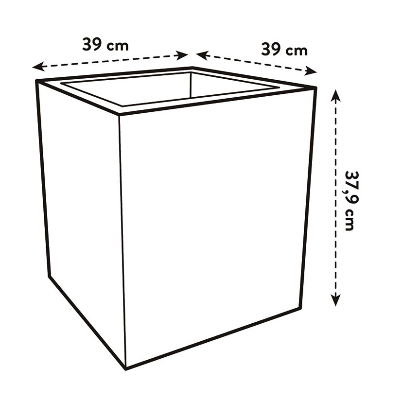 Maceta cubo