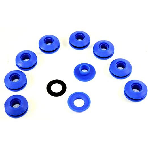 Plastic eyelets