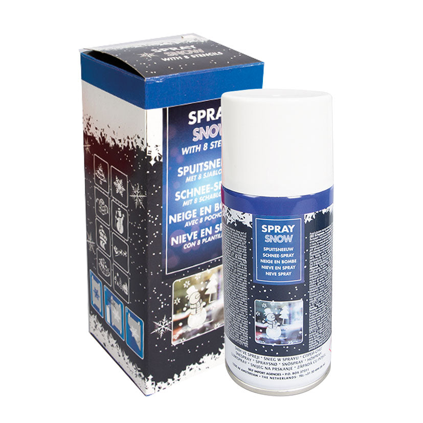 Spray snow