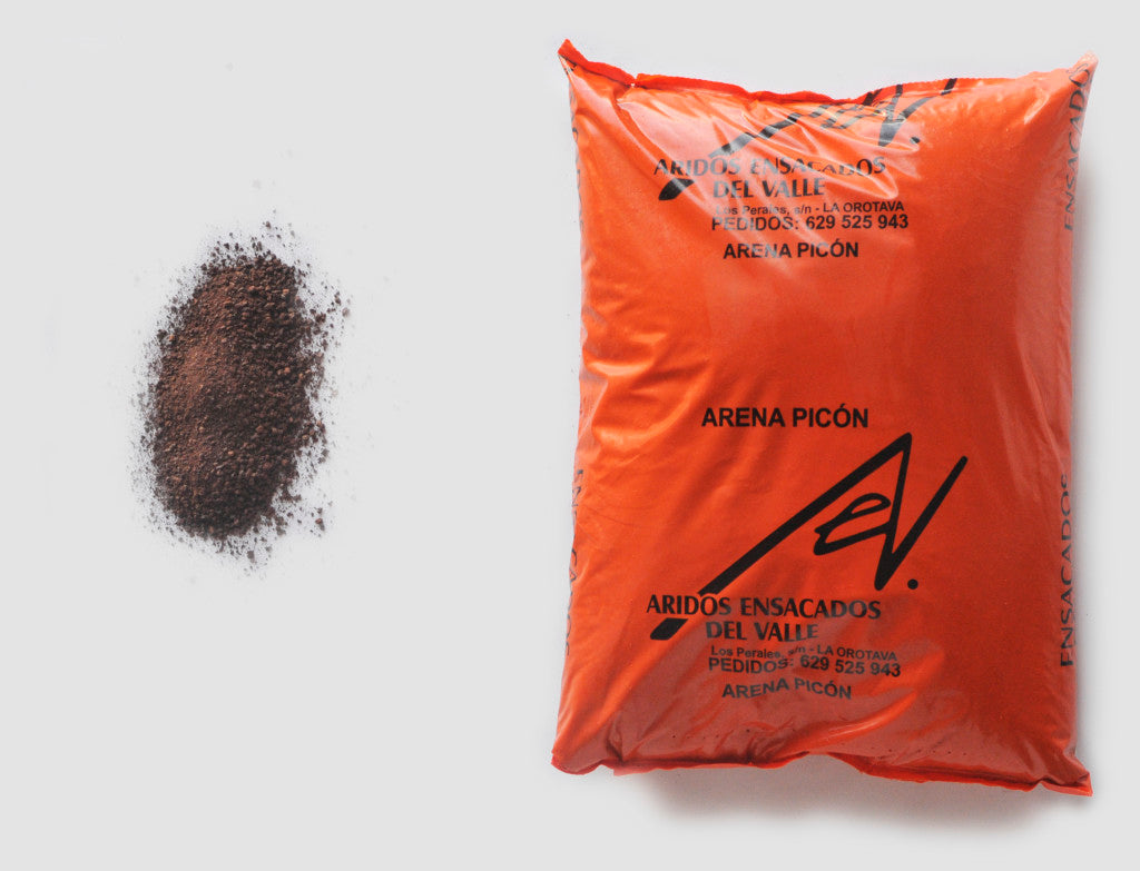 Crushed lava rock