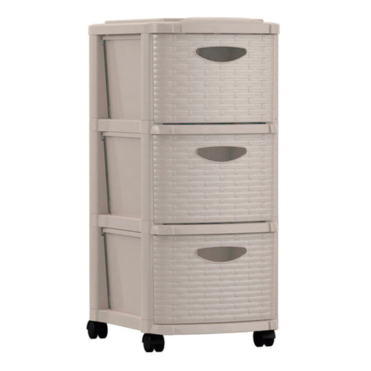 3-drawer unit