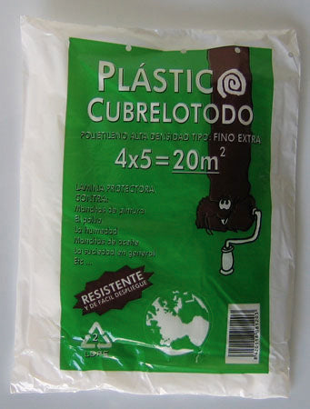 Plastico cubretodo